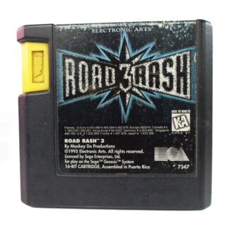 Road Rash 3 Sega Genesis Unboxing (Usado)